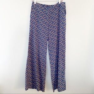 Forever 21 Sunflower Pants Wide Leg Size Large